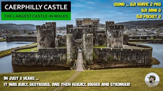 Caerphilly Castle  The Largest in Wales 2nd in Britain [upl. by Mercy]