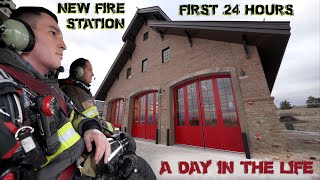 First 24 Hours in a New Fire Station  A Day in the Life [upl. by Gschu264]