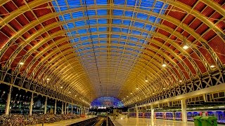 A Walk Around Londons Paddington Railway Station [upl. by Goulder636]