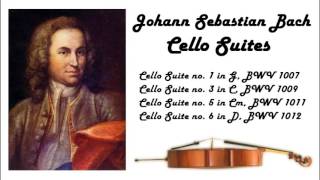 Johann Sebastian Bach  Cello suites in 432 Hz great for reading or studying [upl. by Chemush]