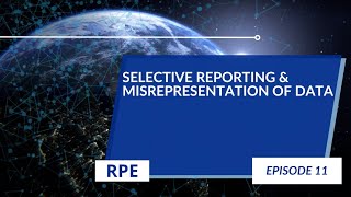 Selective Reporting amp Misrepresentation of Data  Episode 11  Research Ethics [upl. by Dagney]