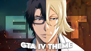 Aizen x Urahara  GTA IV Theme Edit [upl. by Ardnal933]